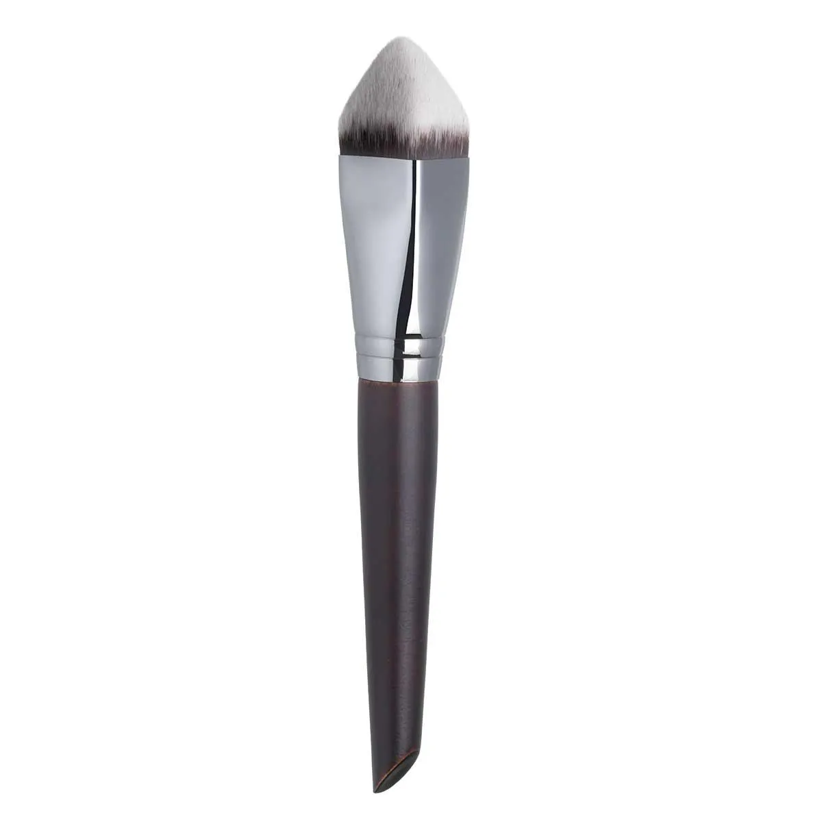 Pincel de Maquiagem Belliz Wood 3D Kabuki com 1 unidade