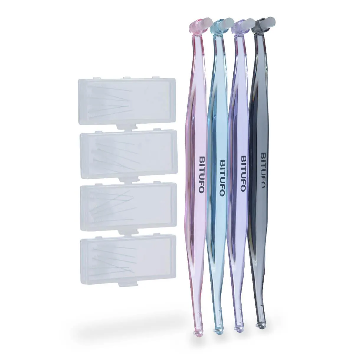 Escova de Dente Bitufo Intertufo Cônica com 1 unidade + 6 refis interdentais