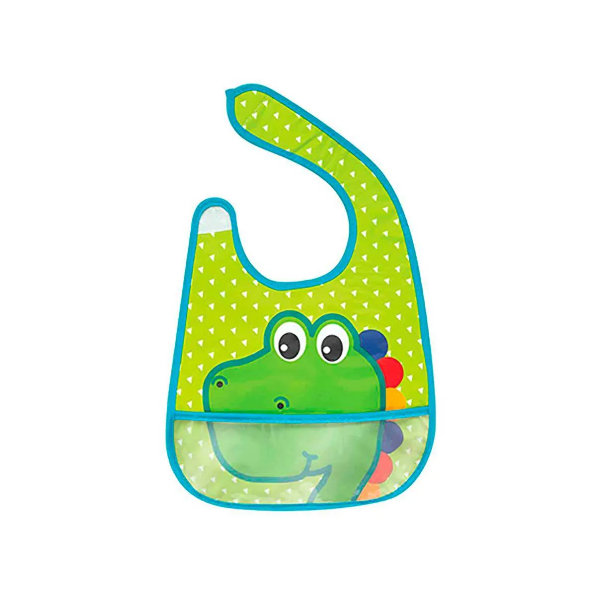 Babador com Bolso Buba Baby Dinossauro 1 unidade