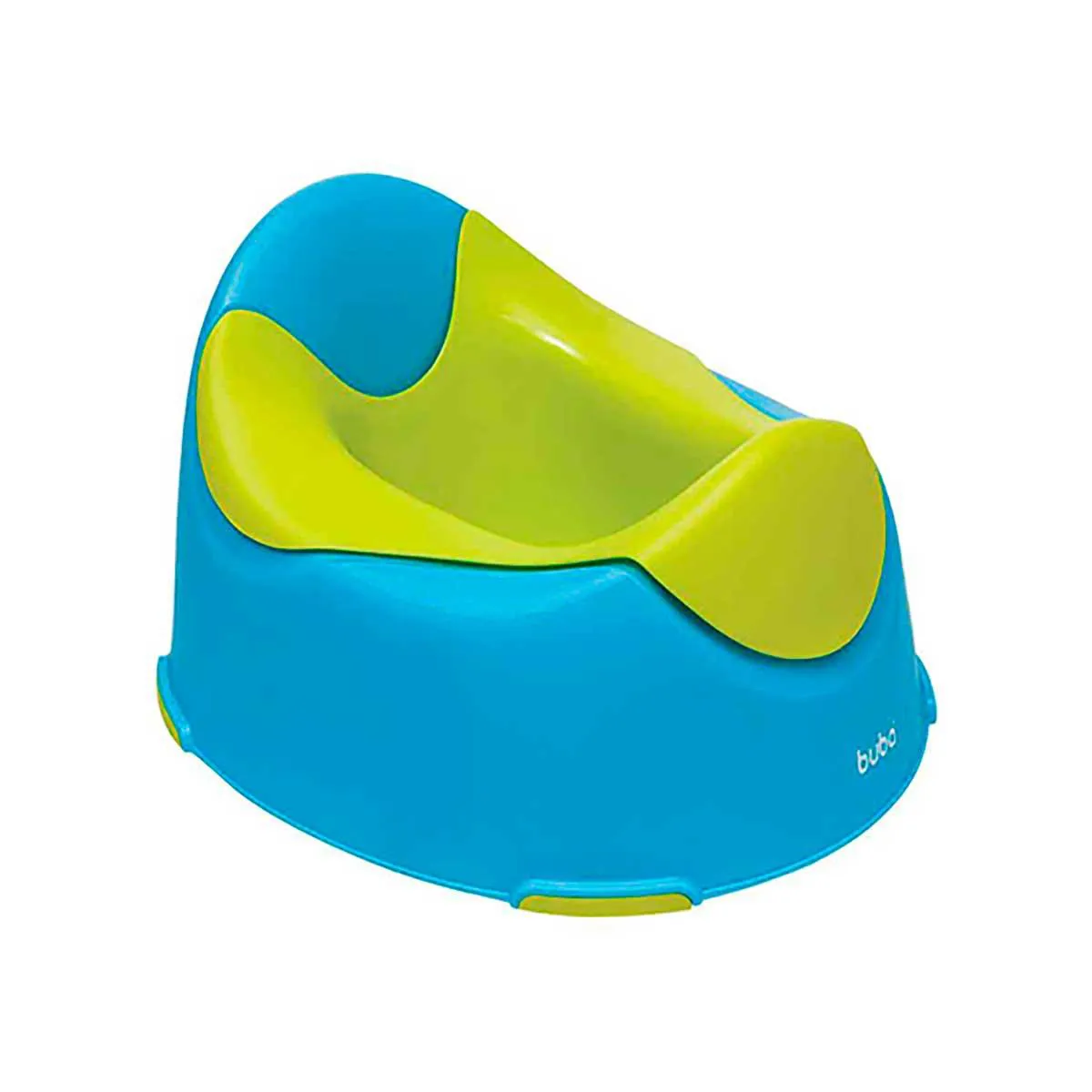 Troninho Infantil Buba Baby Azul e Verde 1 Unidade