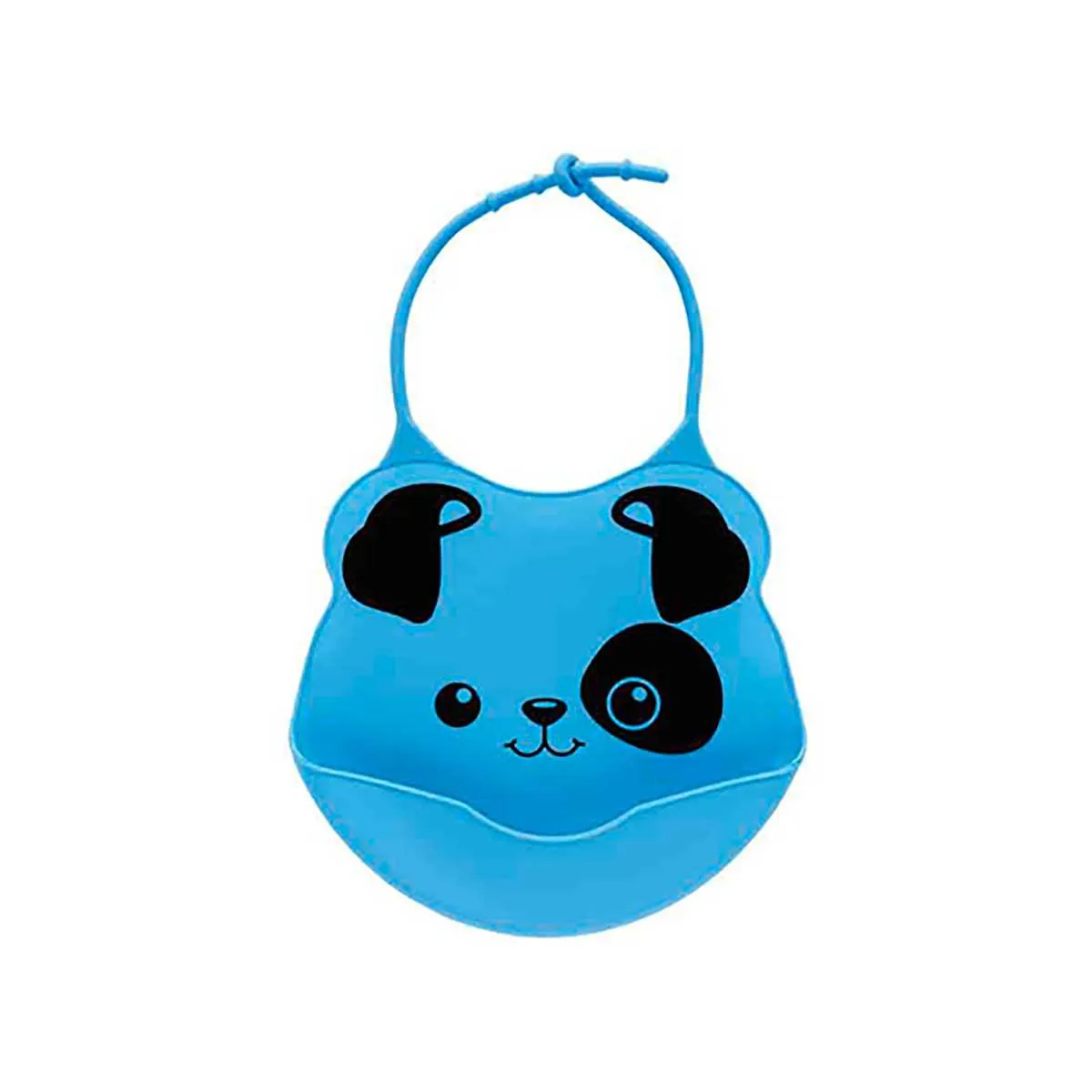 Babador de Silicone Buba Baby Azul 1 unidade
