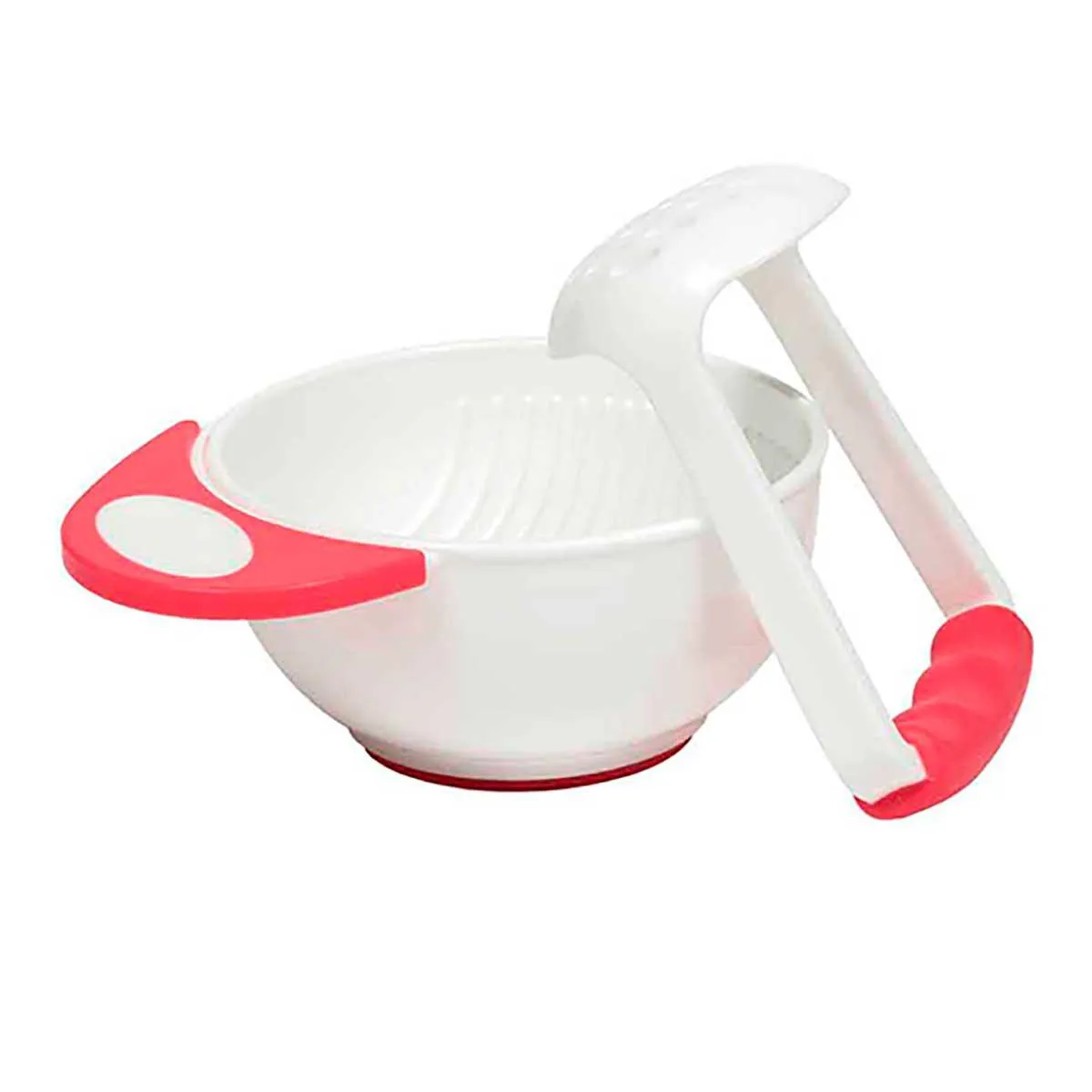 Kit Amassador para Papinha Buba Baby Rosa com 1 unidade