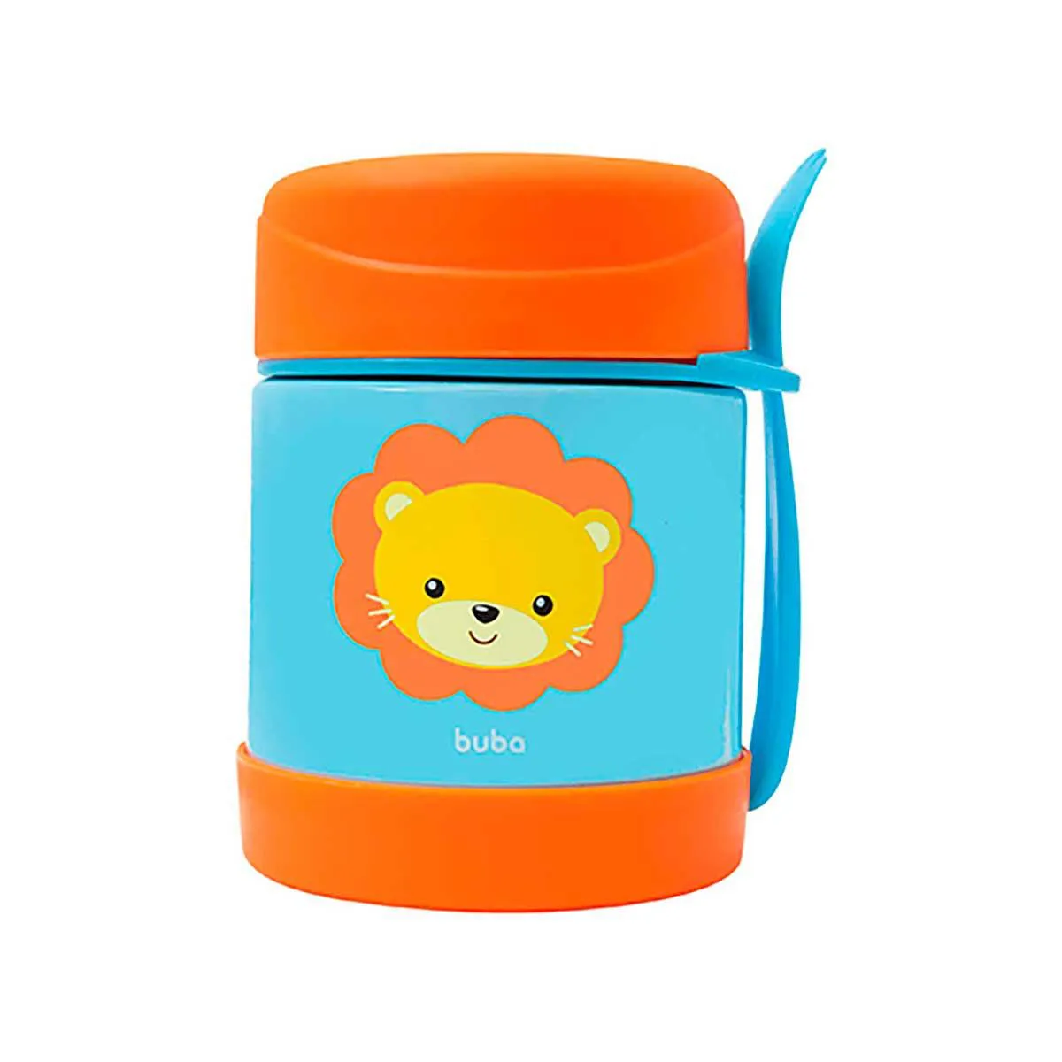 Pote Térmico para Alimentos Buba Baby Animal Fun Leão 1 unidade