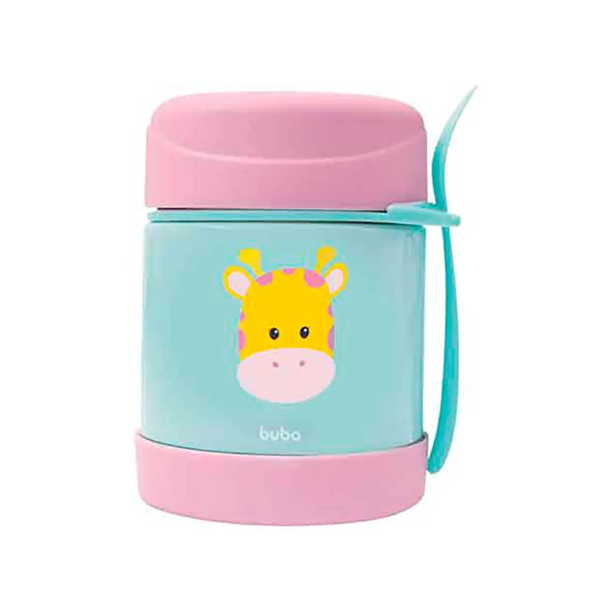 Pote Térmico para Alimentos Buba Baby Animal Fun Girafa 1 unidade
