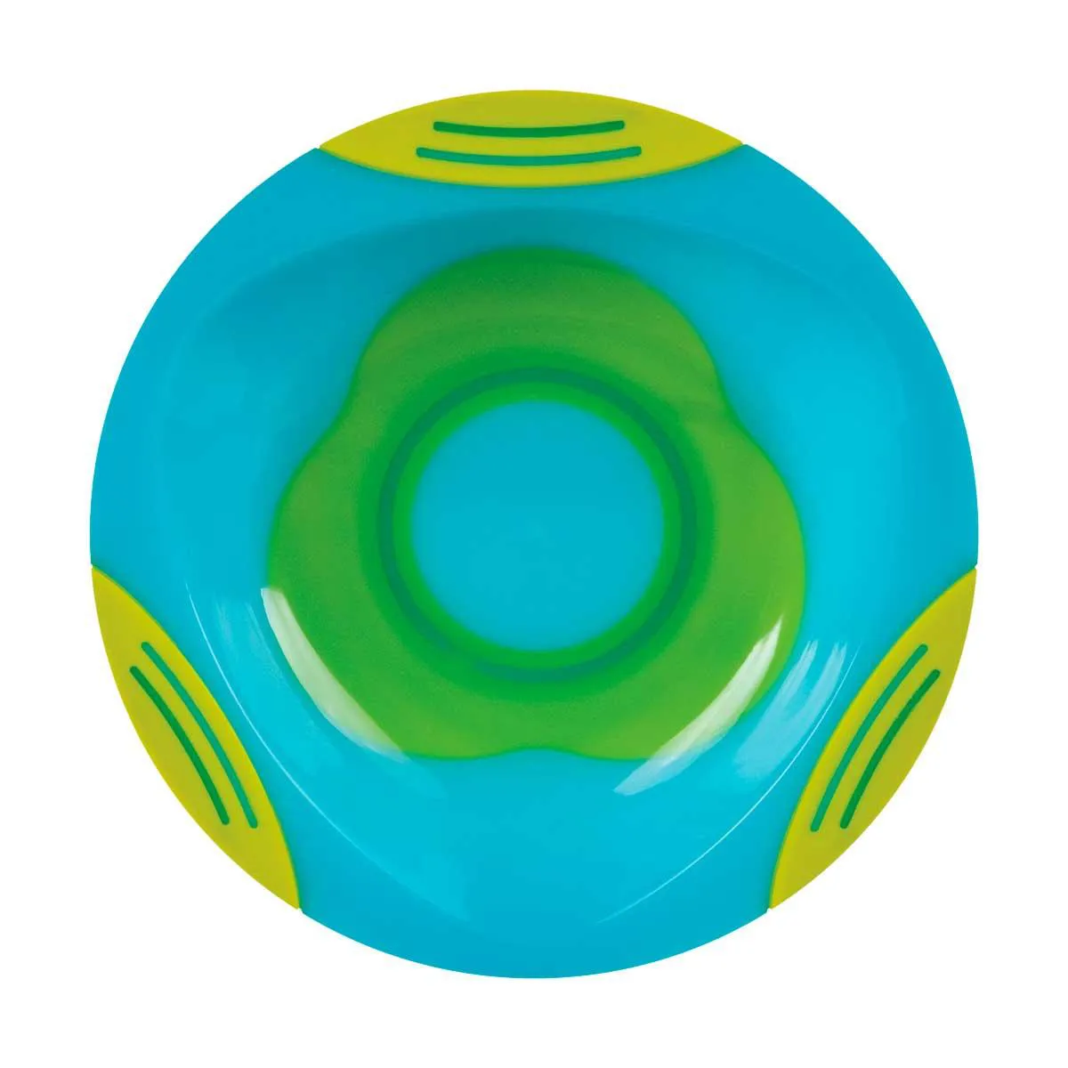 Prato com Ventosa Buba Baby Fun Azul 1 unidade