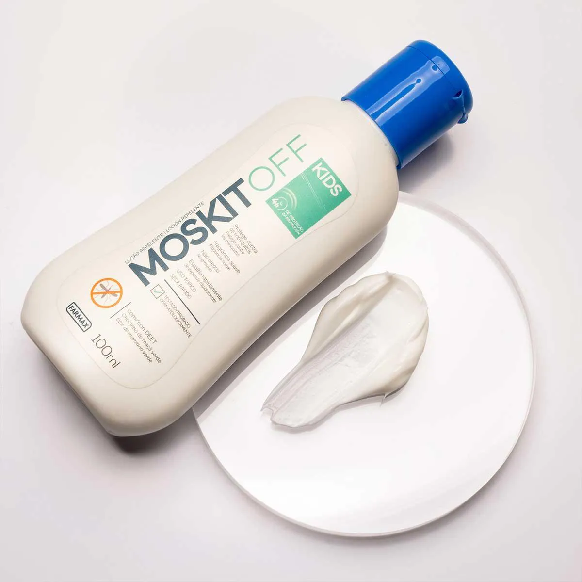 Repelente de Inseto Infantil Moskitoff Kids com DEET Loção 100ml