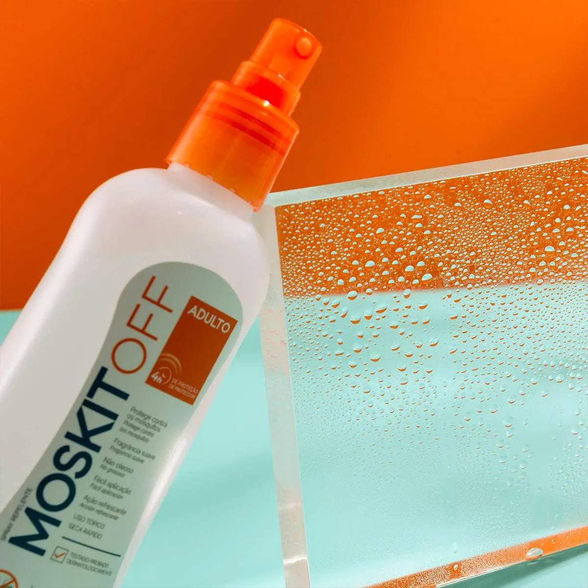 Repelente de Inseto Adulto Moskitoff com DEET Spray 200ml