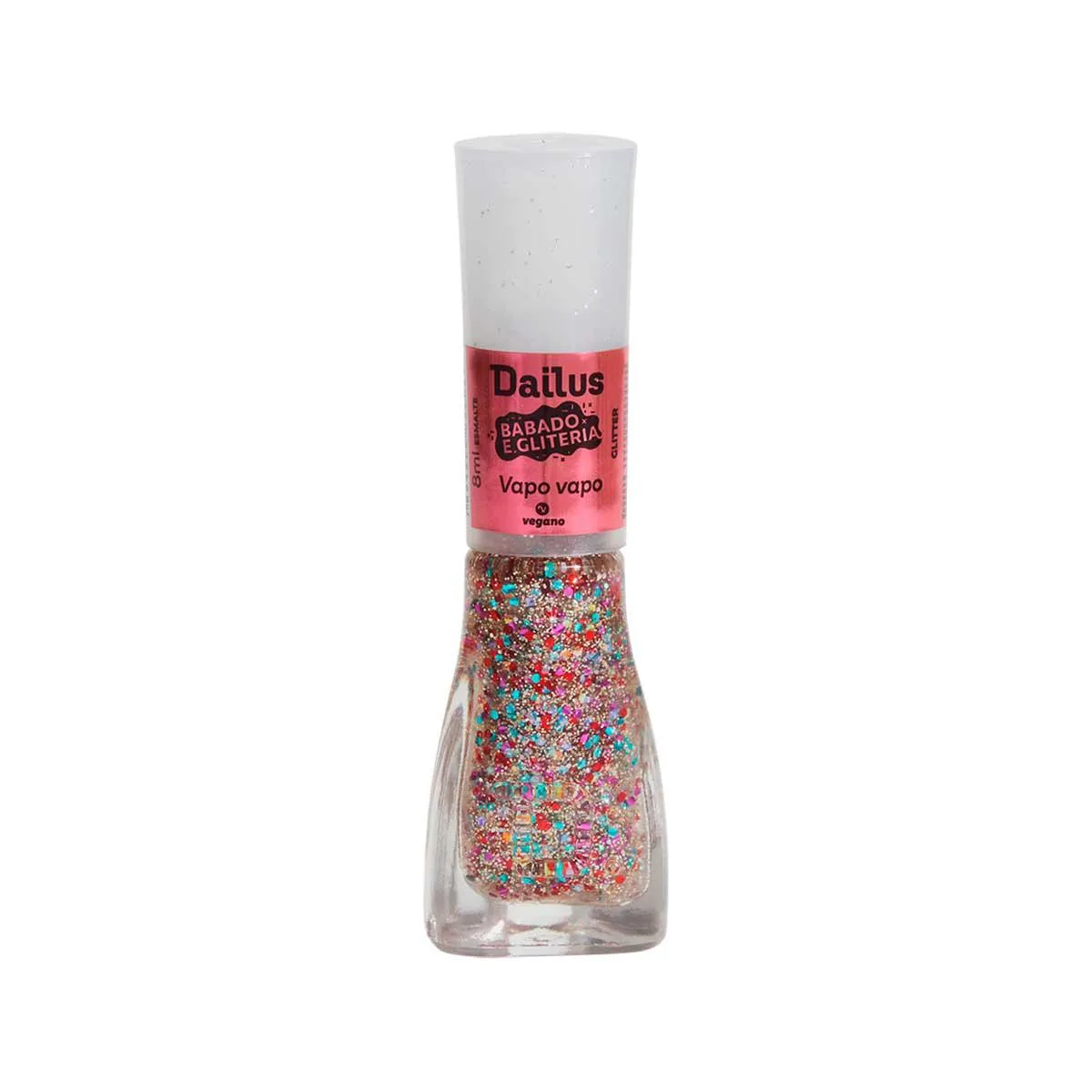 Esmalte Dailus Babado e Gliteria 8ml - Vapo Vapo
