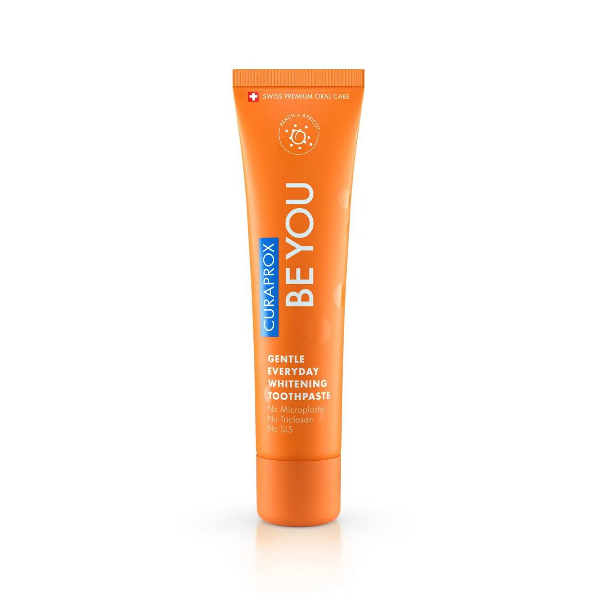 Creme Dental Curaprox Be You Pure Happiness Peach + Apricot 60ml
