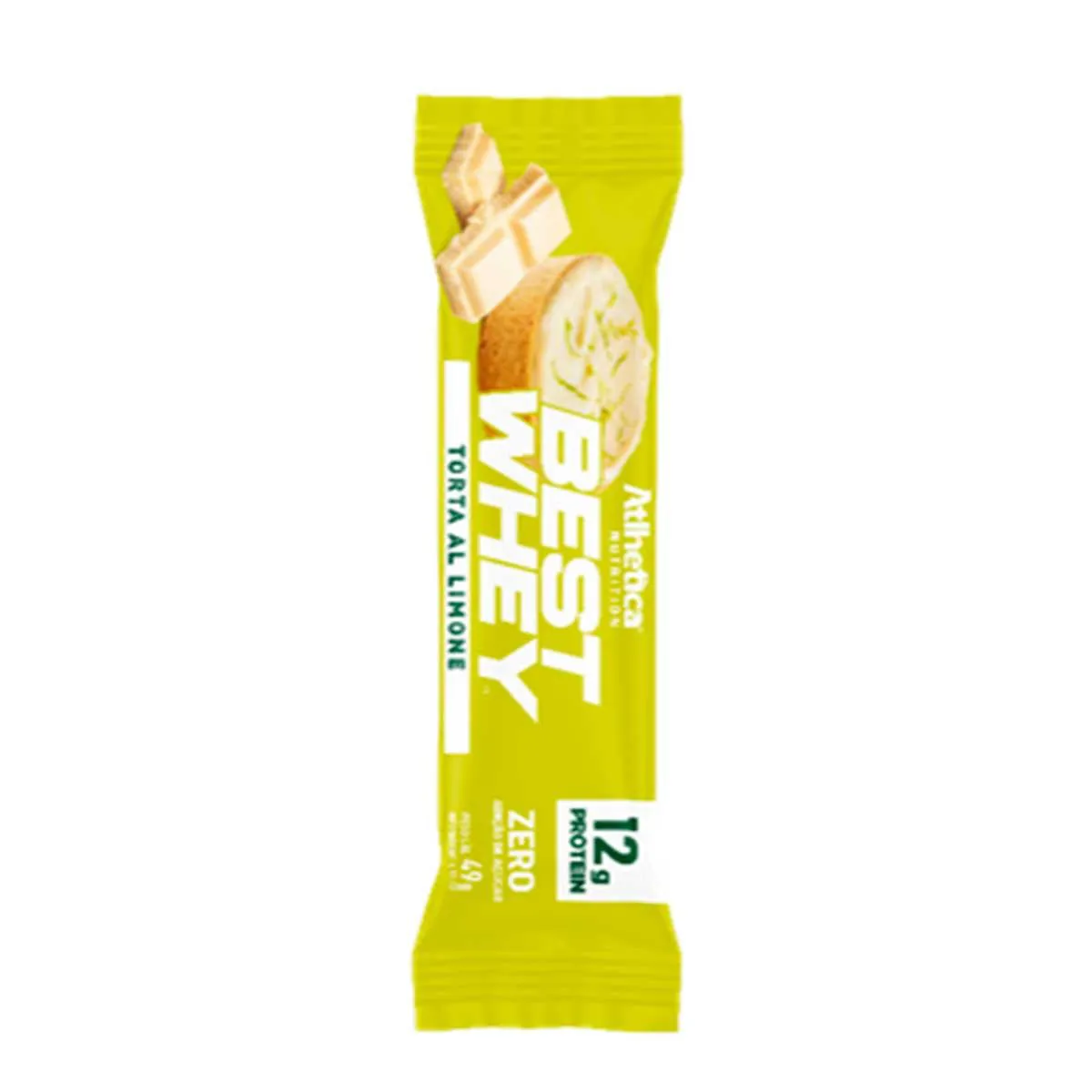 Barra de Proteína Best Whey Atlhetica Nutrition Torta Al Limone 49g