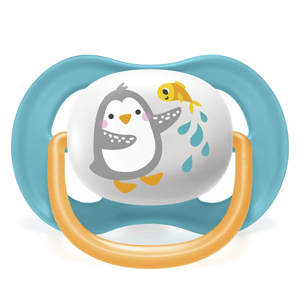 Chupeta Phlips Avent Ultra Air 6-18M Boy Pinguim 1 unidade