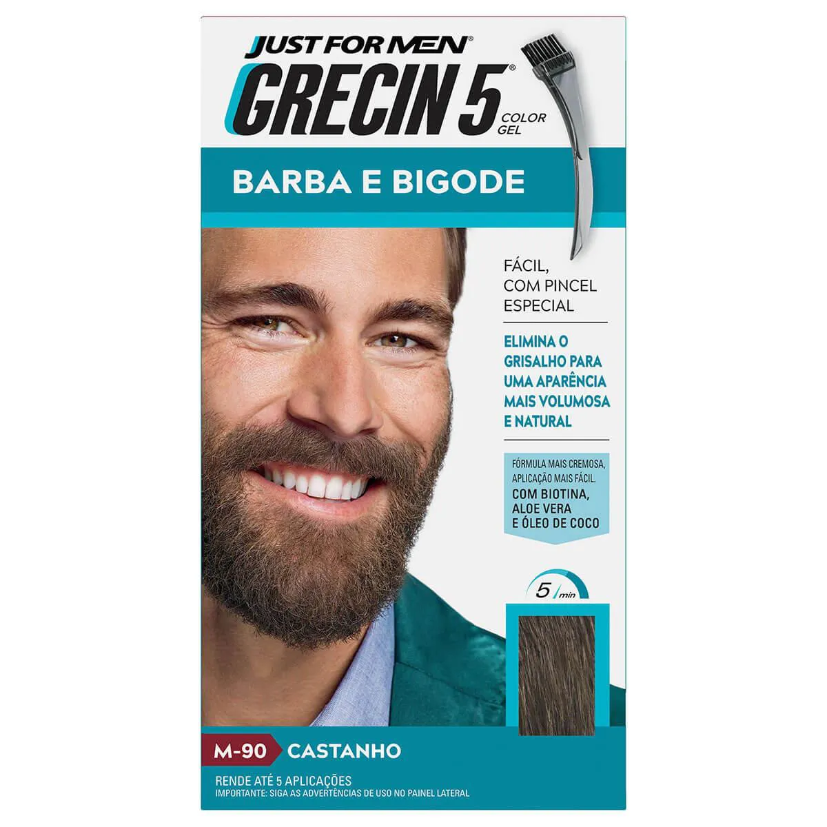 Coloraçao Beauty Color Men Preto - Kit C / 2un