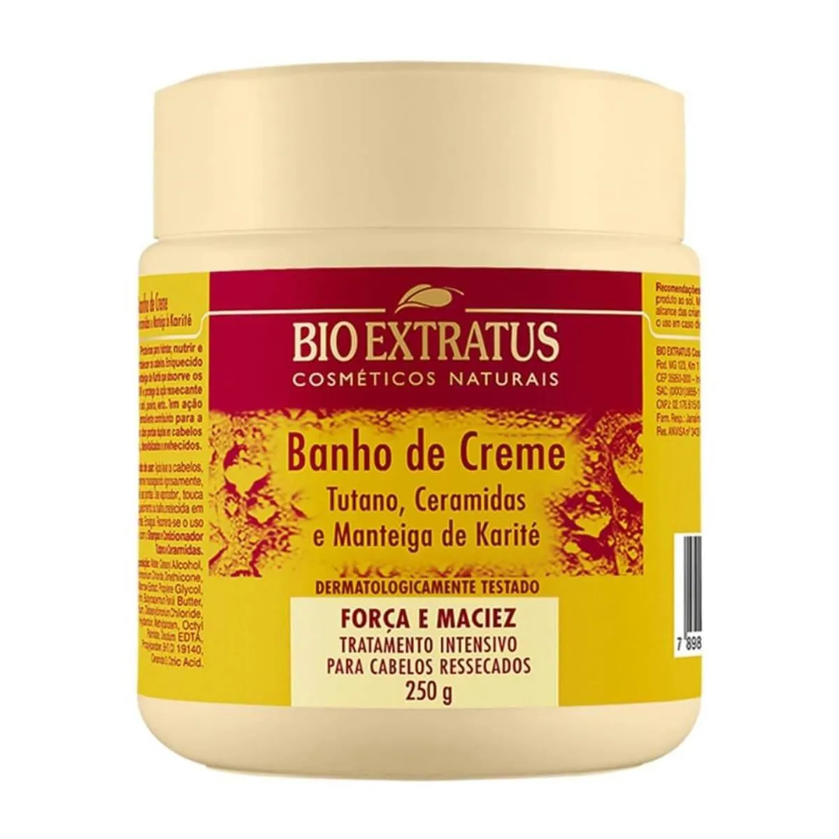 Máscara Capilar Bio Extratus Banho de Creme 250g