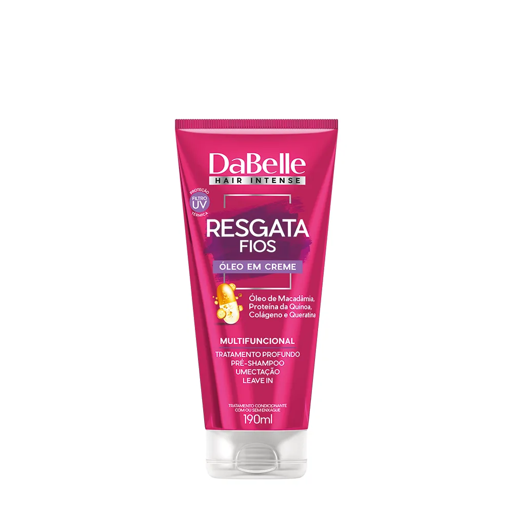 Óleo em Creme Dabelle Resgata Fios 190ml