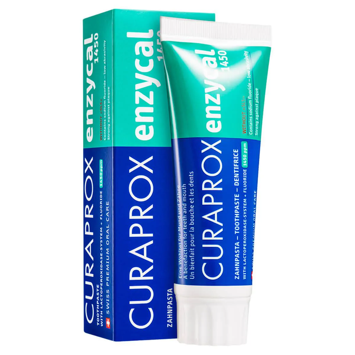Creme Dental Curaprox Enzycal 1450 75ml