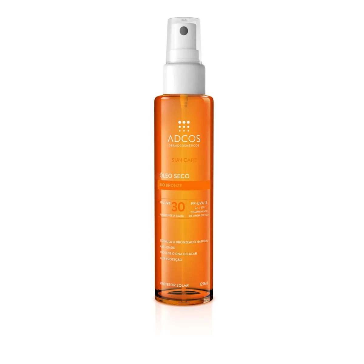 Protetor Solar Óleo Seco Fps 30 - Bio Bronze 120Ml