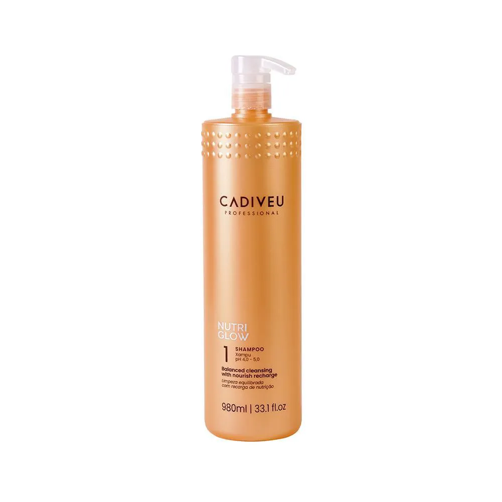 Shampoo Cadiveu Nutri Glow Reposição Lipídica 980ml