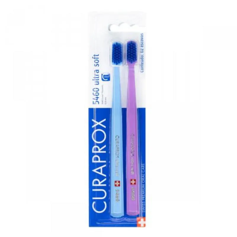 Ultra Soft Duo Especial Edition Cs5460d Cores Sortidas Curaprox - Escova Dental - 2 Un