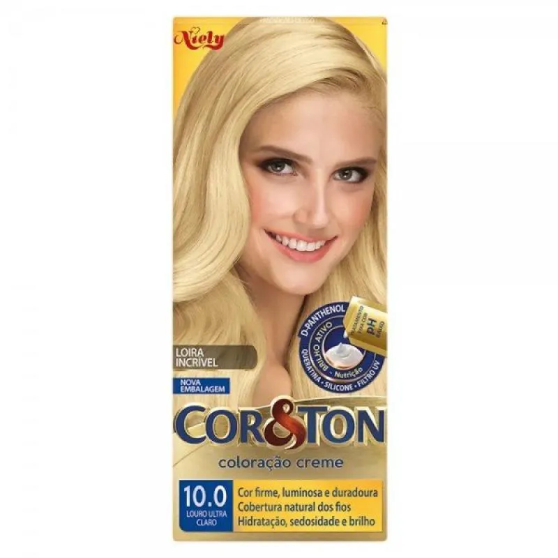 Tint Cor E Ton 10.0 Louro Ultra Cl