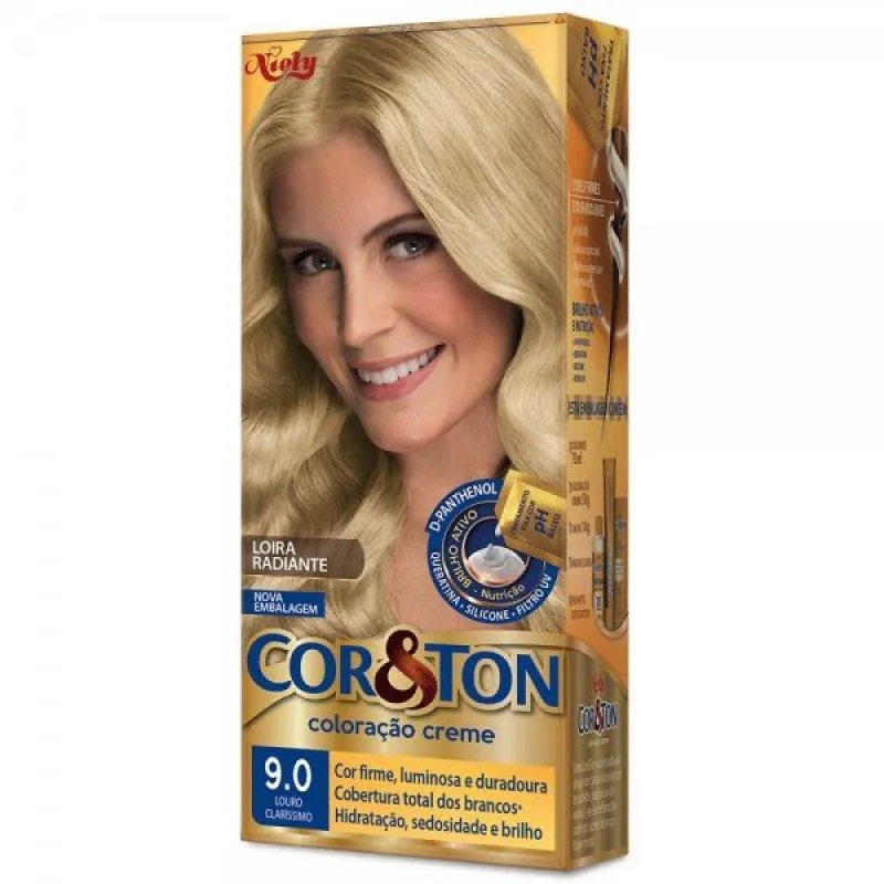 Tint Cor E Ton 9.0 Louro Clariss