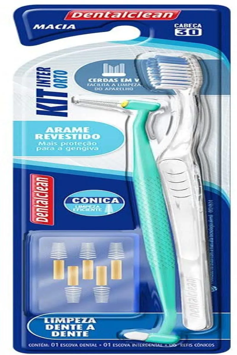 Kit Dental para Aparelhos com Escovas Interdentais