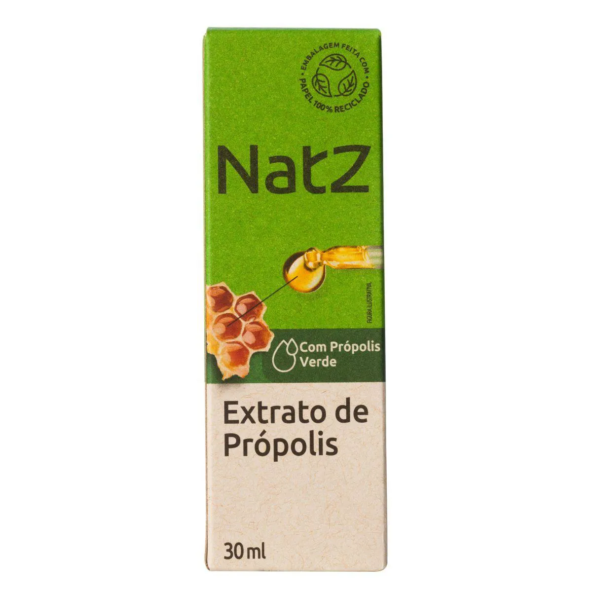 Extrato de Própolis Verde Natz Com Álcool 30ml