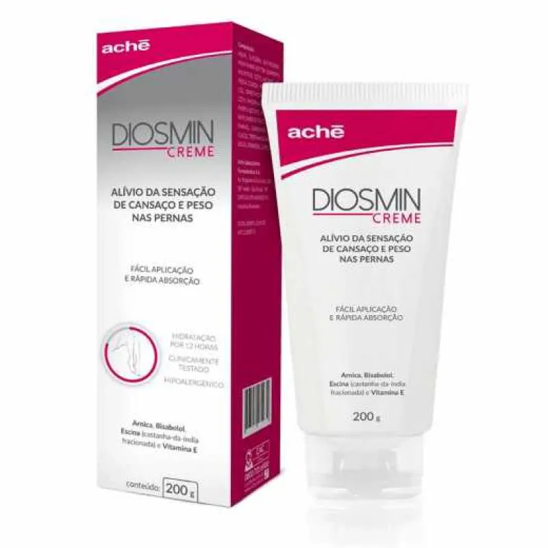 Diosmin Creme para Pernas 200gr - Aché
