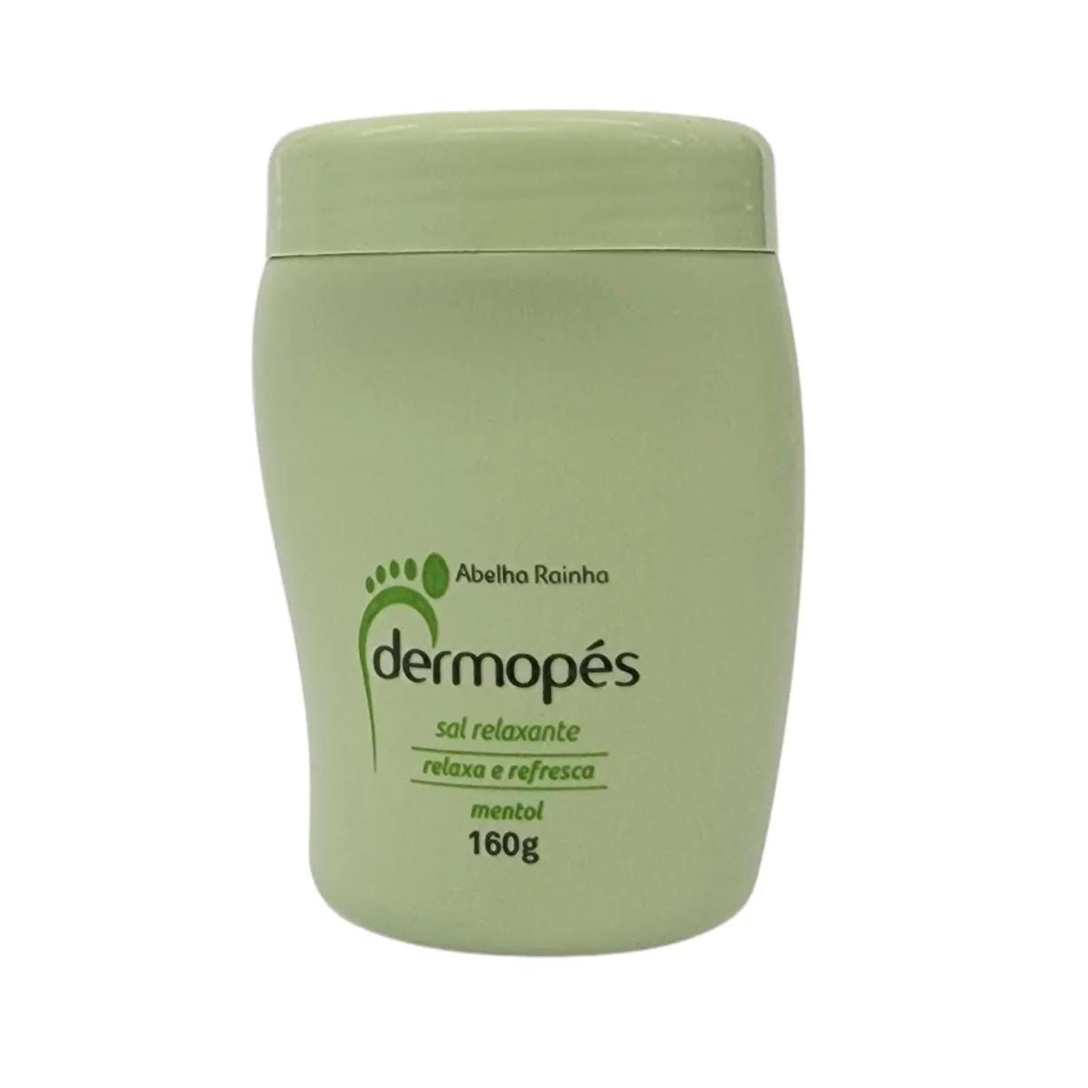 Sal Relaxante com Mentol para os Pés Relaxa e Refresca Dermopés Abelha Rainha 160g