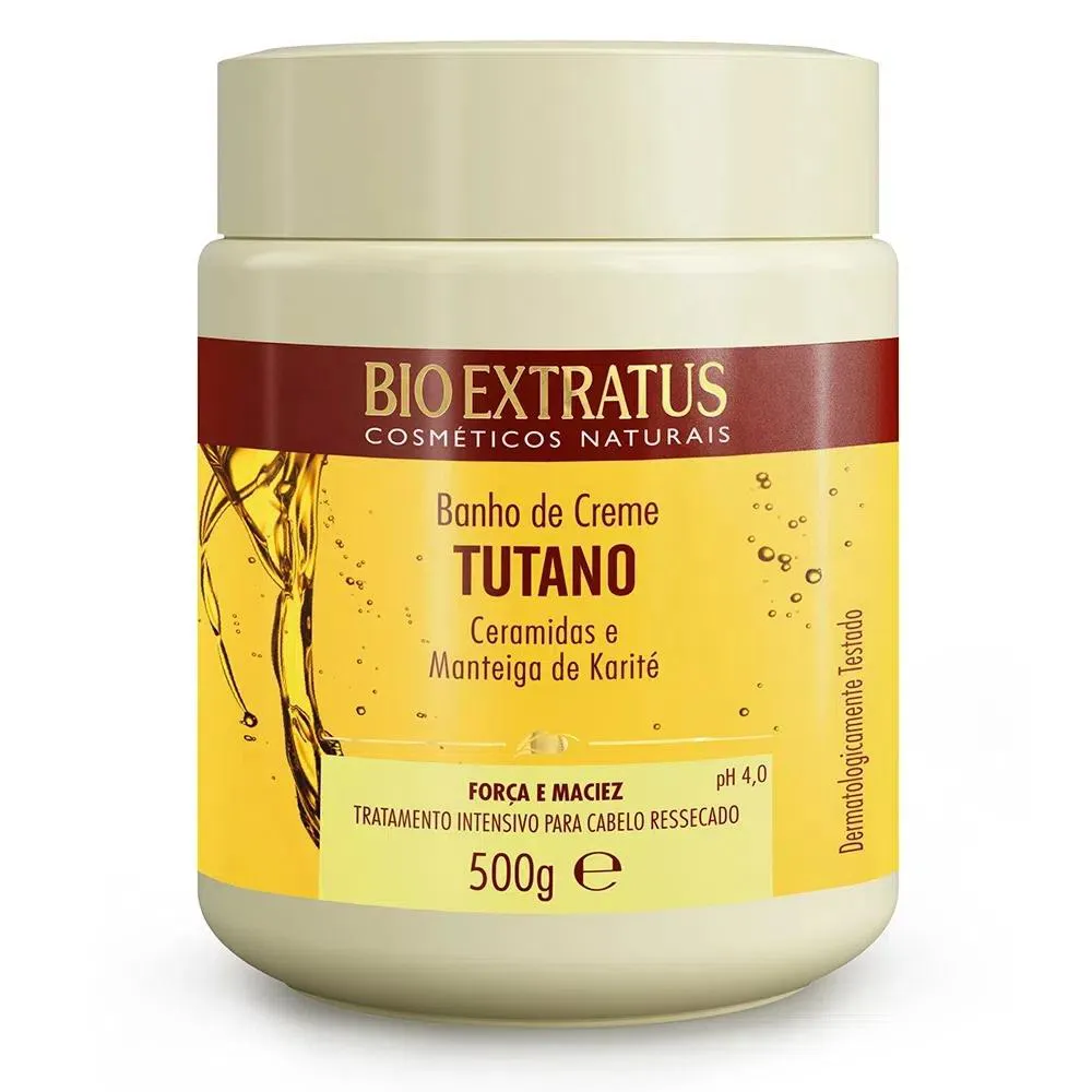 Bio Extratus Força e Maciez Banho de Creme 500g Tutano