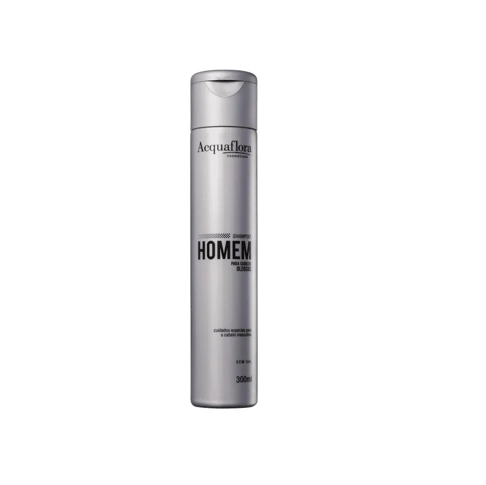 Acquaflora Homem Cabelos Oleosos - Shampoo 300ml