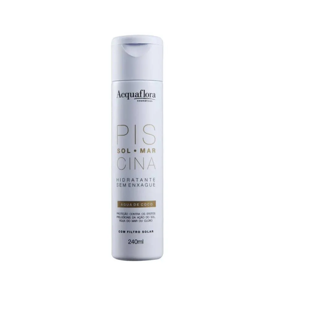 Creme sem Enxágue Acquaflora Sol Mar Piscina - 240ml