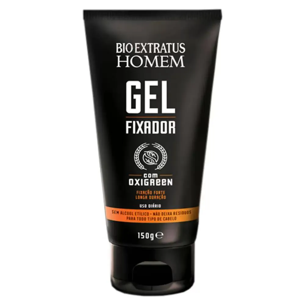 Bio Extratus Homem Cabelo e Barba - Gel Fixador Forte 150g