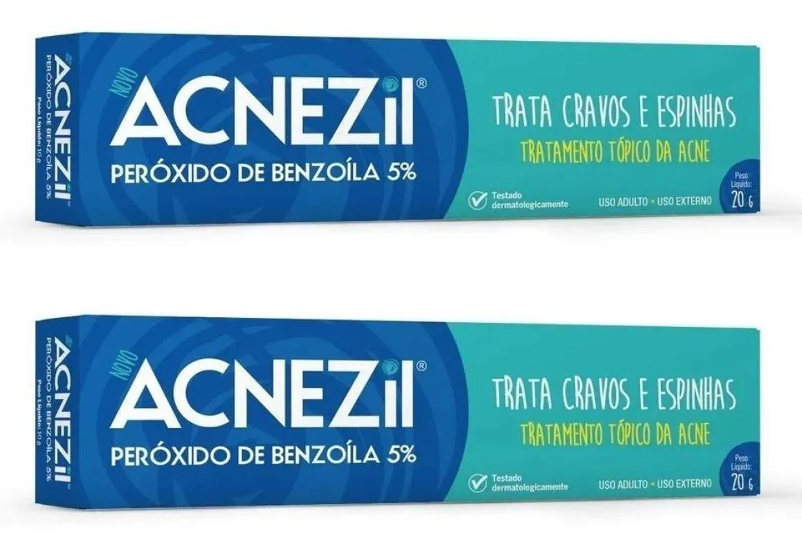 Acnezil Gel 20g Cimed (kit C/ 02un)