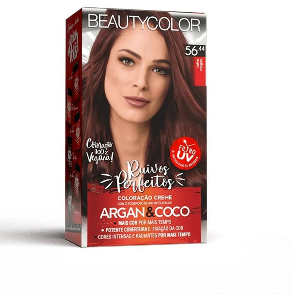 Tintura Beauty Color 56.44 Ruivo Mogno (especial)