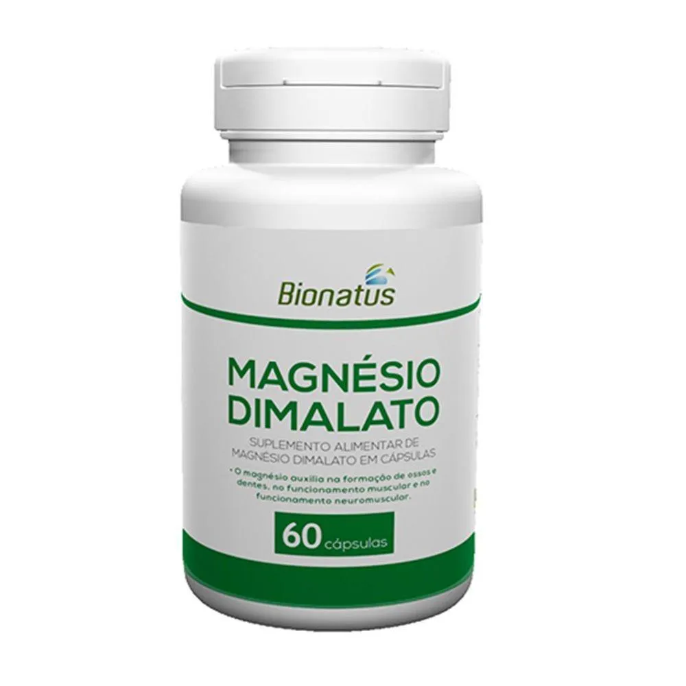 Magnesio Dimalato 60cps Bionatus