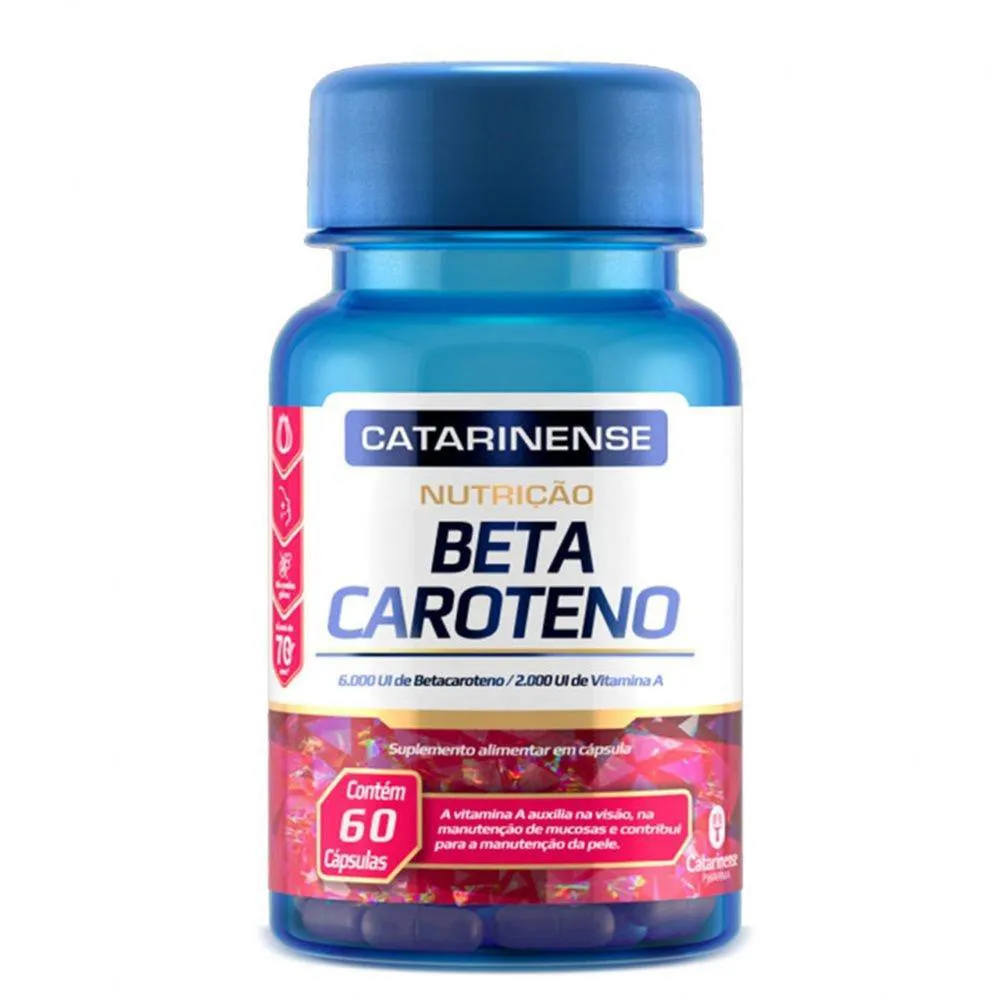 Beta Caroteno 60 Cps Catarinense