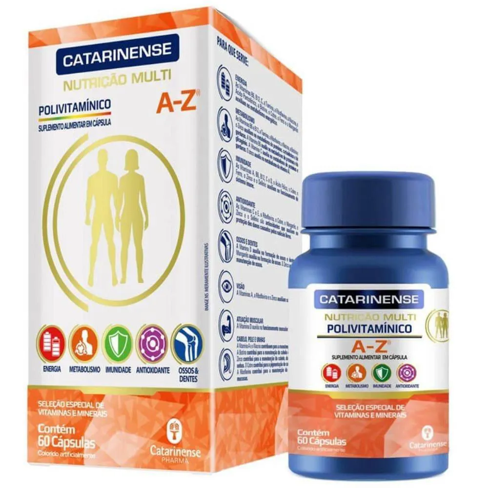 Polivitaminico Catarinense A-z Multi 60cps