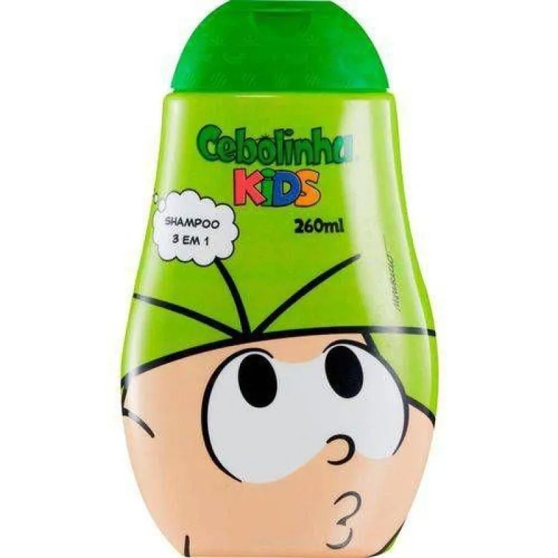 Shampoo Turma da Monica Cebolinha 3em1 260ml