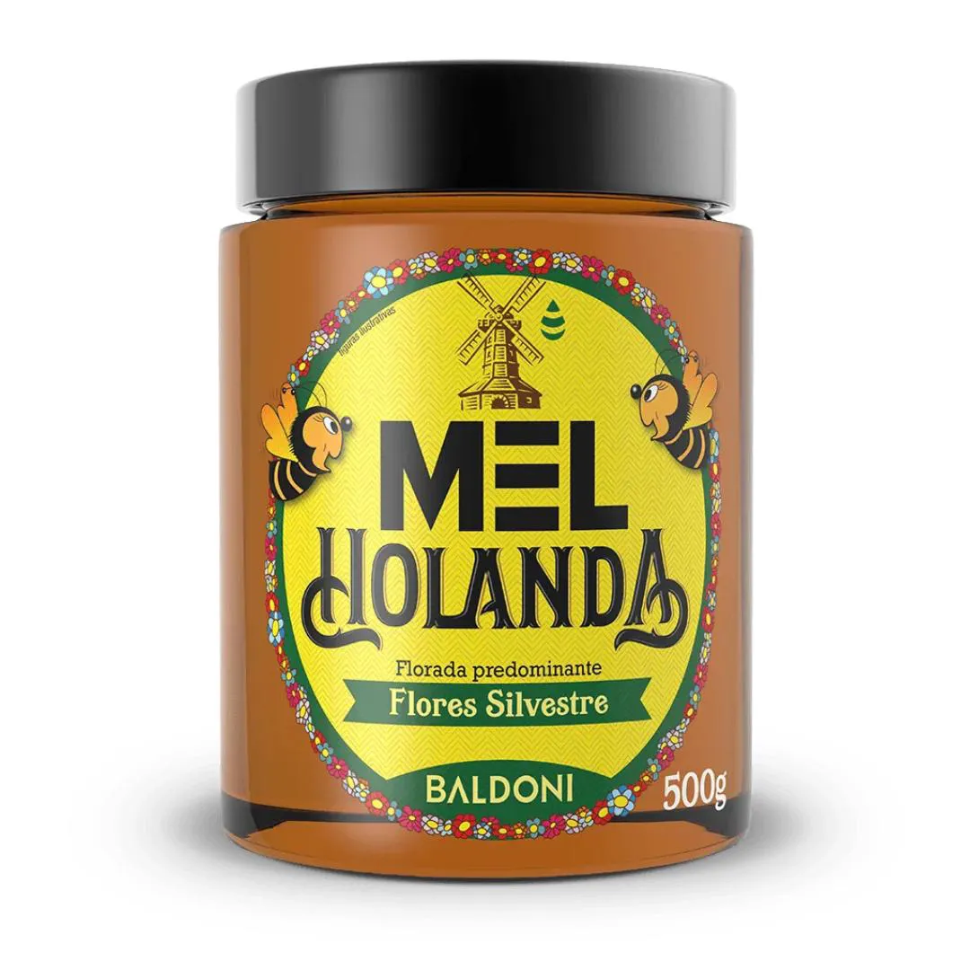 Mel Holanda Silvestre Bisnaga 500g - Baldoni