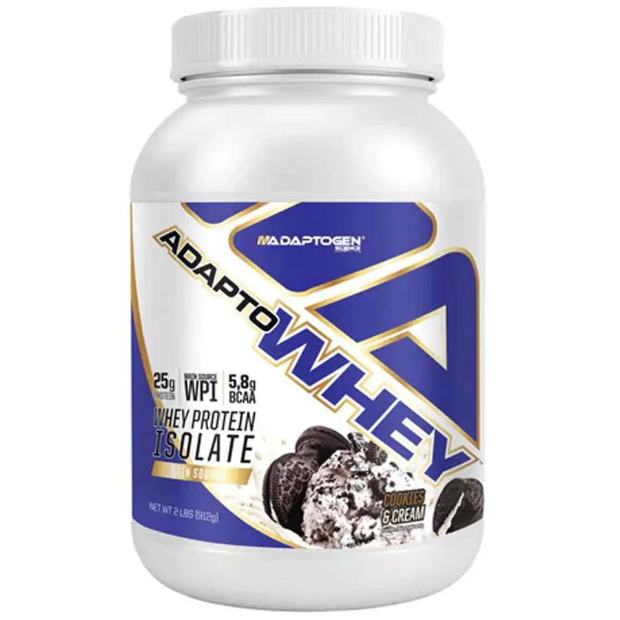 Adapto Whey (912g) - Sabor: Cookies e Cream (900g)