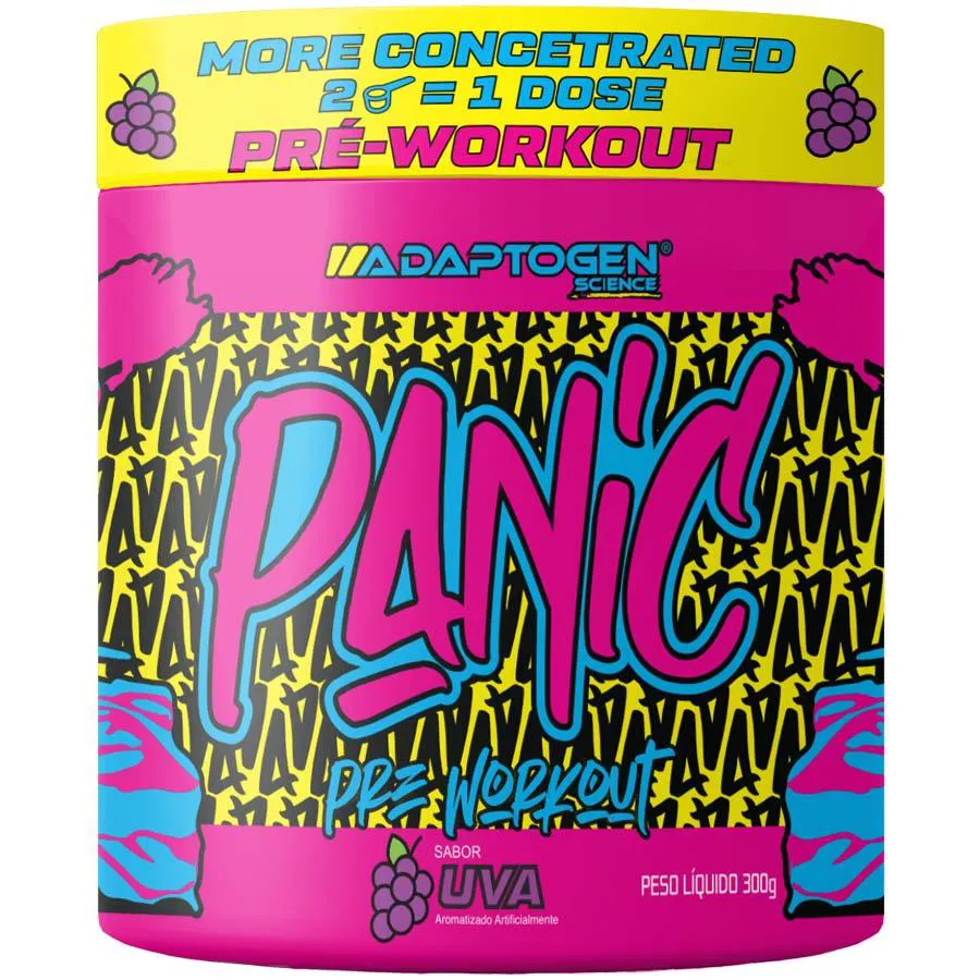 Panic Pré-treino - 300g Uva