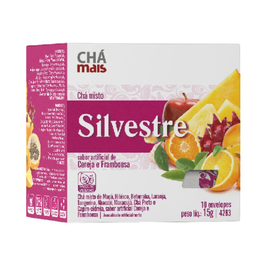 Chá Misto Silvestre 10 Sachês - Chá Mais