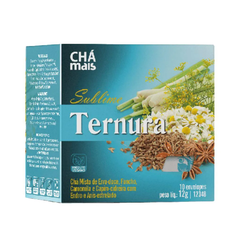 Chá Misto Sublime Ternura 10 Sachês - Chá Mais