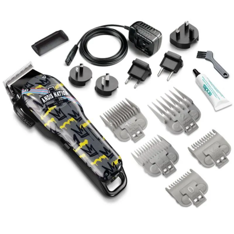 Máquina de Corte Andis Uspro Li Cordless Nation Ed Limited Bivolt