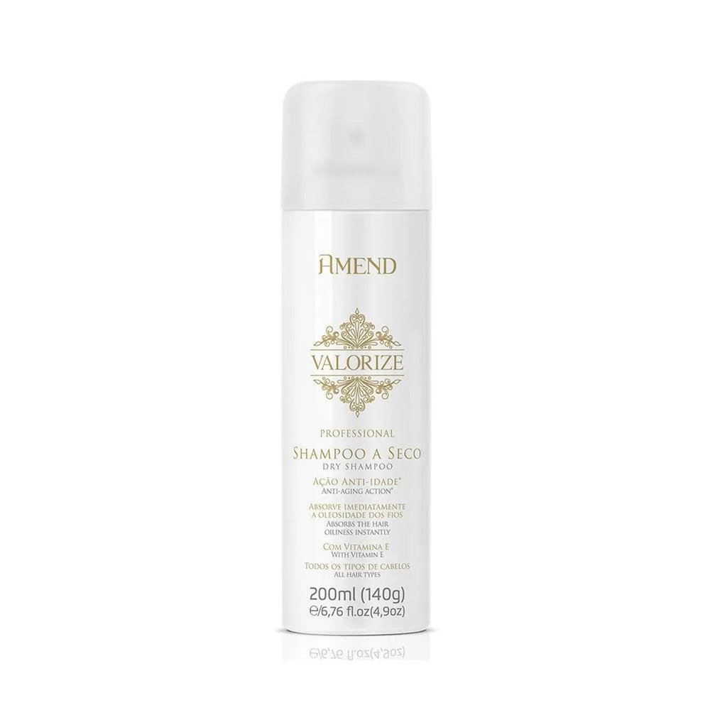 Shampoo a Seco Amend Valorize Aerosol 140G/200ML