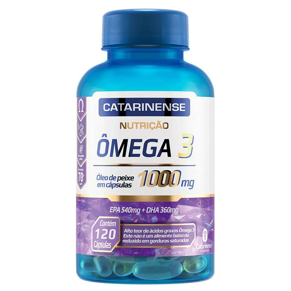 Ômega3-120Cápsulas-Catarinensenutrição