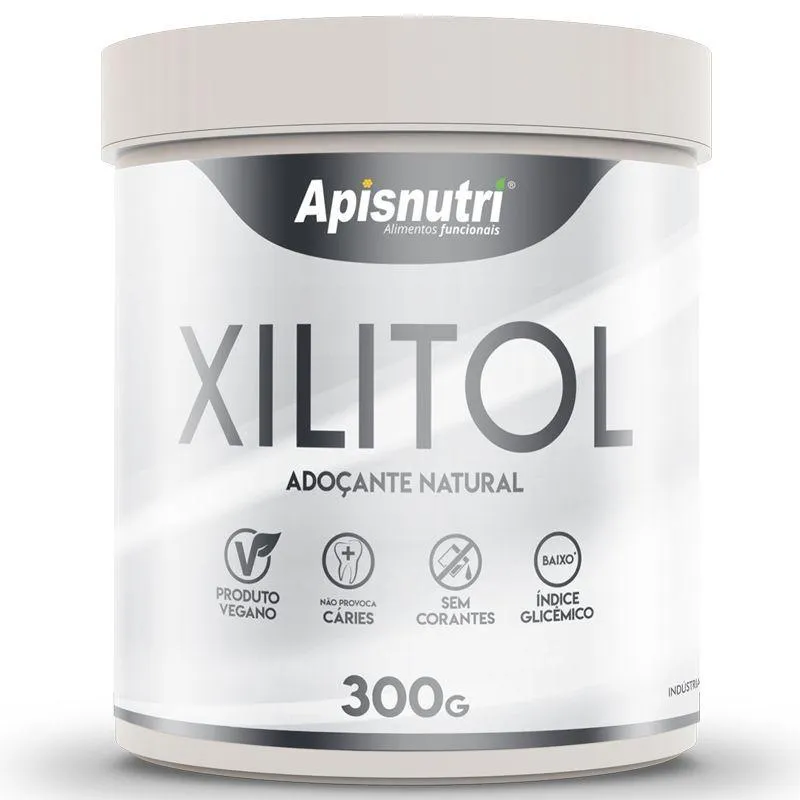 Adoçante Natural Apisnutri Xilitol 300g