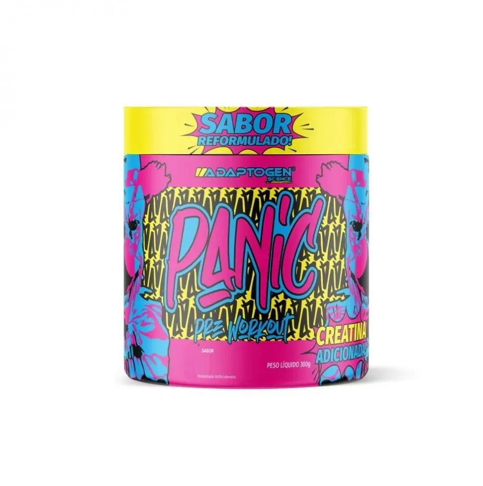 Pré-treino Adaptogen Science Panic Limonada 300g