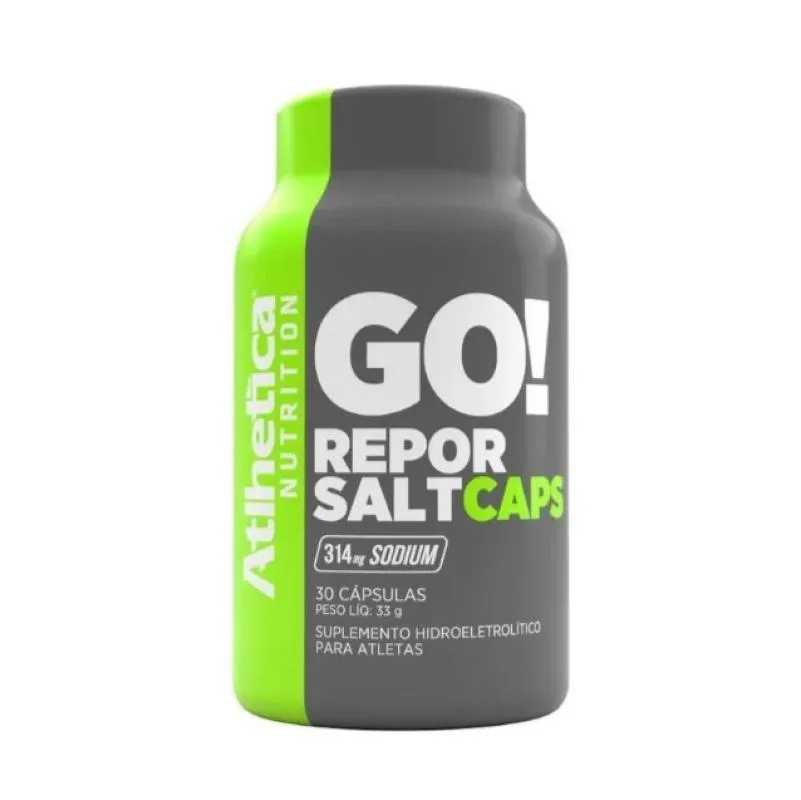 Repositor Hidroeletrolítico Atlhetica Nutrition Repor Salt cápsulas 30 cápsulas