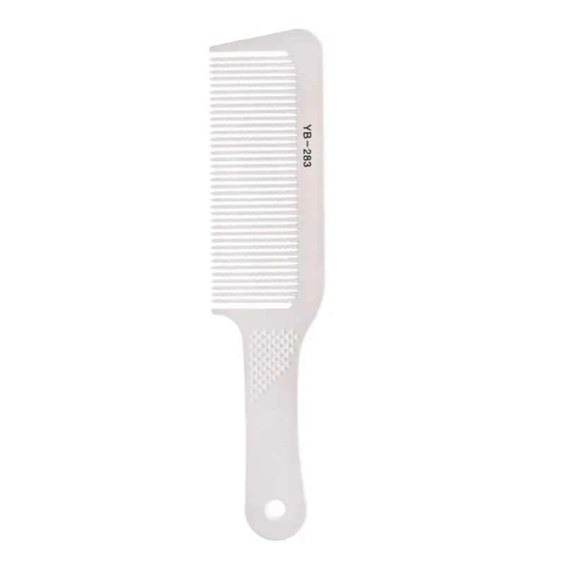 Pente de Corte Clipper Comb com Guia Yb-283 Umi Branco